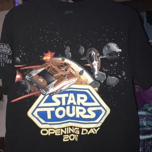 Disneyland Star tours/ Star Wars shirt💙